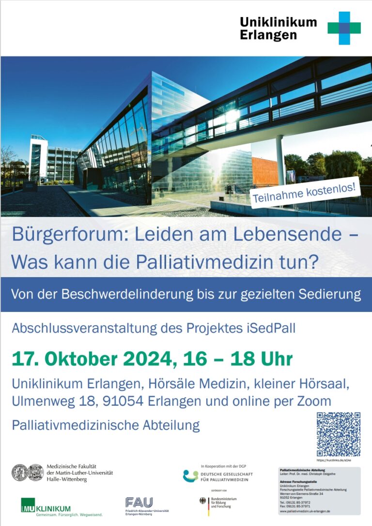 Hinweis zur Abschlussveranstaltung des Projektes iSedPall